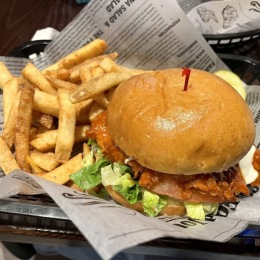 a chicken sandwich