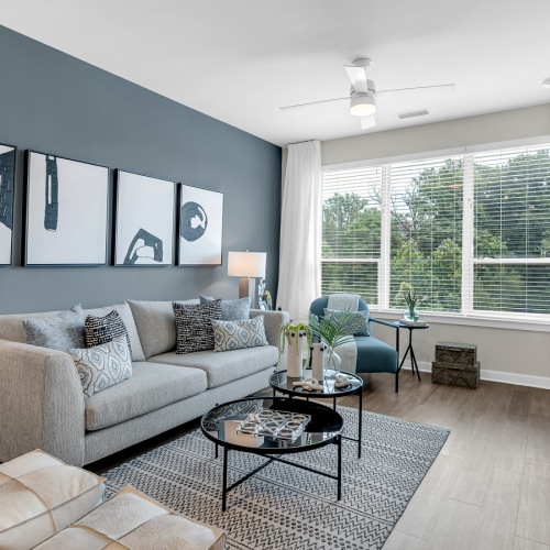 Spacious Living Room